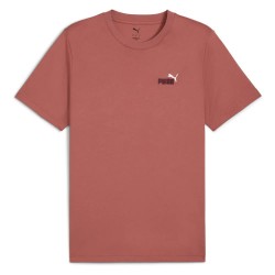 тениска,мъжки,тениски,puma,ess,2,color,small,nº1,logo,short,sleeve,t,shirt,exotic,red,(red)