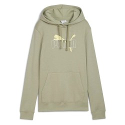 суичър,дамски,блузи,puma,ess,logo,lab,hoodie,lux,army,(green)