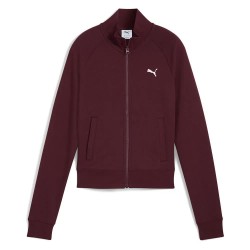 яке,дамски,анцузи,puma,ess,slim,fit,tracksuit,jacket,ruby,shimmer,(red)