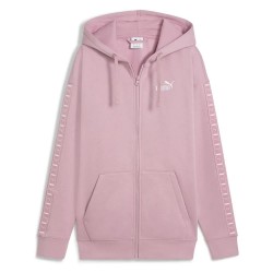 блуза,дамски,блузи,puma,ess,tape,relaxed,fit,full,zip,sweatshirt,poised,pink,(pink)