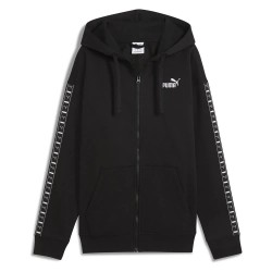 блуза,дамски,блузи,puma,ess,tape,relaxed,fit,full,zip,sweatshirt,black,(puma,black)