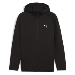 блуза,мъжки,пуловери,puma,evostripe,full,zip,sweatshirt,puma,black,(black)