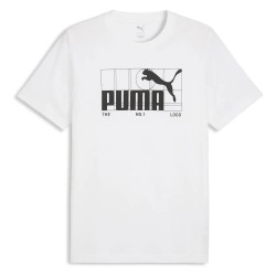 тениска,мъжки,тениски,puma,graphic,no,1,logo,short,sleeve,t,shirt,puma,white,(white)