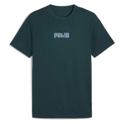 тениска,мъжки,тениски,puma,graphic,wording,short,sleeve,t,shirt,green,terrain,(green)