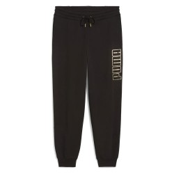 анцуг,дамски,панталони,puma,maximal,metallic,comfort,sweat,pants,black,(puma,black)
