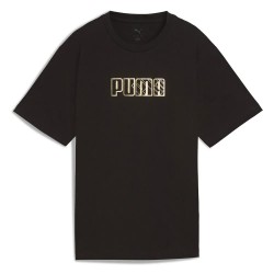 тениска,дамски,тениски,puma,maximal,metallic,relaxed,fit,short,sleeve,t,shirt,black,(puma,black)