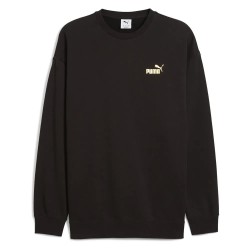 блуза,мъжки,пуловери,puma,maximal,metallic,relaxed,fit,sweatshirt,black,(puma,black)