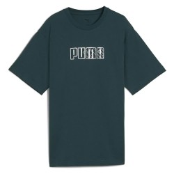 тениска,дамски,тениски,puma,maximal,metallic,relaxed,fit,short,sleeve,t,shirt,green,(green,terrain)