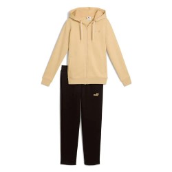 анцуг,дамски,анцузи,puma,metallic,tracksuit,pebble,path,(beige)