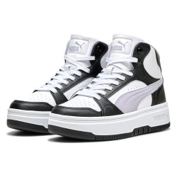 маратонки,дамски,маратонки,puma,rebound,mid,trainers,puma,black,lilac,crush,puma,white,(white)