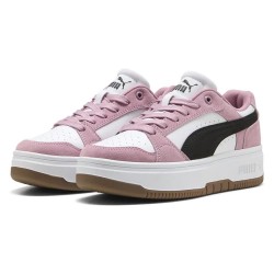 маратонки,дамски,маратонки,puma,rebound,low,sd,trainers,puma,white,puma,black,poised,pink,(pink)