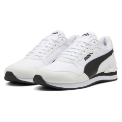 маратонки,мъжки,маратонки,puma,st,runner,v4,nl,trainers,puma,white,puma,black,cast,iron