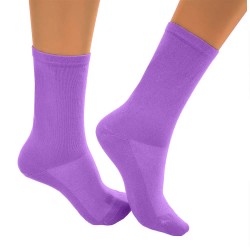 чорапи,дамски,чорапи,bmymoon,comfort,socks,2,pairs,lilac,(purple)