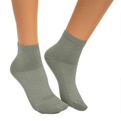 чорапи,дамски,чорапи,bmymoon,trendy,short,socks,2,pairs,grey,(flock)