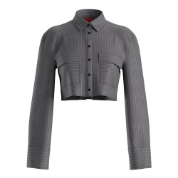 дамски,блузи,дамски,ризи,hugo,evarista,blouse,grey,(open,miscellaneous)