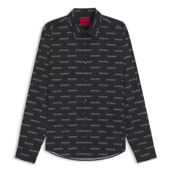 мъжки,ризи,hugo,ermo,shirt,black