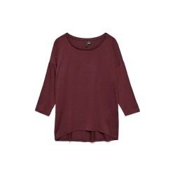 дамски,блузи,дамски,ризи,vero,moda,ava,3,4,sleeve,blouse,winetasting,(purple)