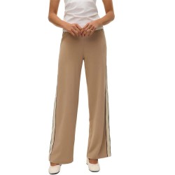 панталони,дамски,панталони,vero,moda,berlin,wide,leg,fit,panel,pants,beige,(silver,mink,panel,a1)
