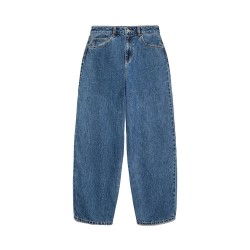 Дънки Vero moda Billie Barrel Ankle Fit Li3142 high waist jeans - Medium Blue Denim (Blue) дънки,дамски,панталони,vero,moda,billie,barrel,ankle,fit,li3142,high,waist,jeans,medium,blue,denim,(blue)