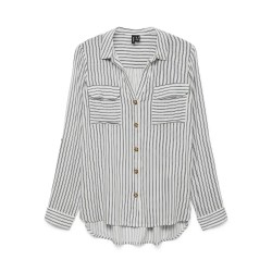 риза,с,дълъг,ръкав,дамски,блузи,дамски,ризи,vero,moda,bumpy,long,sleeve,shirt,snow,white,eva,india,ink,(white)