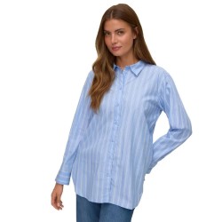риза,с,дълъг,ръкав,дамски,блузи,дамски,ризи,vero,moda,elina,long,sleeve,shirt,blue,(hydrangea,ella,snow,white,black)