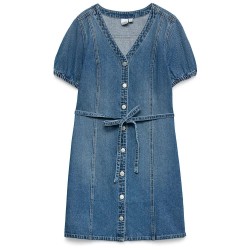 рокля,дамски,поли,и,рокли,vero,moda,janet,short,sleeve,short,dress,blue