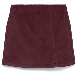 пола,дамски,поли,и,рокли,vero,moda,lula,nelly,cord,skirt,winetasting,(red)