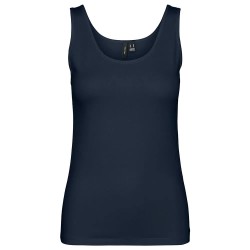 тениска,дамски,тениски,vero,moda,lulu,uu,sleeveless,t,shirt,blue,(navy,blazer)