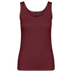 тениска,дамски,тениски,vero,moda,lulu,uu,sleeveless,t,shirt,tawny,port,(red)