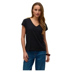 тениска,дамски,тениски,vero,moda,luna,short,sleeve,t,shirt,black,(black)