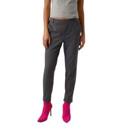 панталони,дамски,панталони,vero,moda,maya,loose,fit,solid,pants,grey,(asphalt)