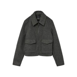 яке,дамски,якета,и,палта,vero,moda,safir,short,jacket,dark,grey,melange,melange
