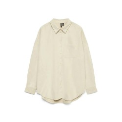 риза,с,дълъг,ръкав,дамски,блузи,дамски,ризи,vero,moda,sanne,courderoy,long,sleeve,shirt,pumice,stone,(beige)