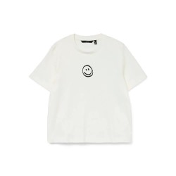тениска,дамски,тениски,vero,moda,sara,mette,short,sleeve,t,shirt,snow,white,1,smile