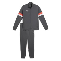 Анцуг Puma Individualrise tracksuit - Grey (Cool Dark Grey / PUMA White / Glowing Red) анцуг,мъжки,анцузи,puma,individualrise,tracksuit,grey,(cool,dark,grey,puma,white,glowing,red)