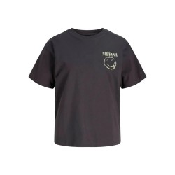 тениска,дамски,тениски,jack,&,jones,smiley,relax,jjxx,short,sleeve,t,shirt,black,phantom,nirvana,(black)
