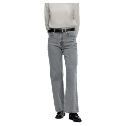 дънки,дамски,панталони,selected,alice,wide,leg,long,eloise,high,waist,jeans,grey