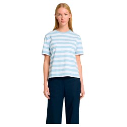 тениска,дамски,тениски,selected,essential,striped,boxy,short,sleeve,t,shirt,cashmere,blue,bright,white,wide,(blue)