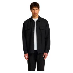мъжки,якета,selected,leroy,linen,blend,overshirt,black,(black)