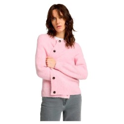 жилетка,дамски,пуловери,дамски,плетени,дрехи,selected,lulu,short,cardigan,bleached,mauve,melange,(pink)