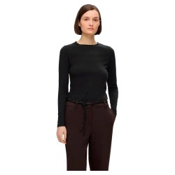 тениска,дамски,тениски,selected,manja,long,sleeve,t,shirt,black