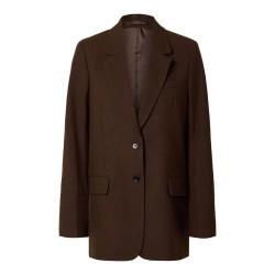 сако,дамски,сака,selected,marlie,relaxed,sb,blazer,brown