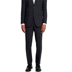 панталони,мъжки,панталони,selected,oasis,linen,slim,fit,dress,pants,black