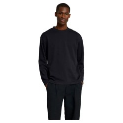 тениска,мъжки,тениски,selected,oscar,loose,fit,long,sleeve,t,shirt,black