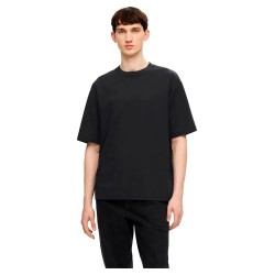 тениска,мъжки,тениски,selected,oscar,loose,fit,short,sleeve,t,shirt,3,units,black,(black)