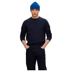 блуза,мъжки,пуловери,selected,ross,sweater,dark,sapphire,(blue)