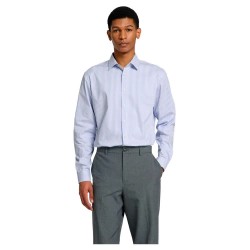 риза,с,дълъг,ръкав,мъжки,ризи,selected,slim,performance,long,sleeve,shirt,light,blue,stripes,(blue)