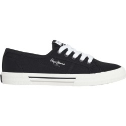 маратонки,дамски,маратонки,pepe,jeans,brady,basic,trainers,black