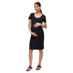 рокля,дамски,поли,и,рокли,mamalicious,kerrie,maternity,short,sleeve,dress,black,(black)