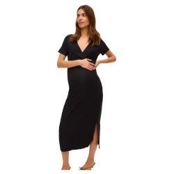рокля,дамски,поли,и,рокли,mamalicious,trinity,tess,maternity,short,sleeve,dress,black